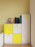 Anthory Storage Cabinet in Yellow - Urban Galleria