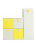 Anthory Storage Cabinet in Yellow