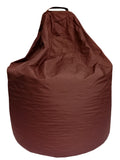 XL Plain Parachute -Brown Bean Bag