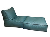 Sofa Cum Bed Leatherite - Blue
