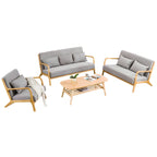 Liwaryon Beech Wood Sofa