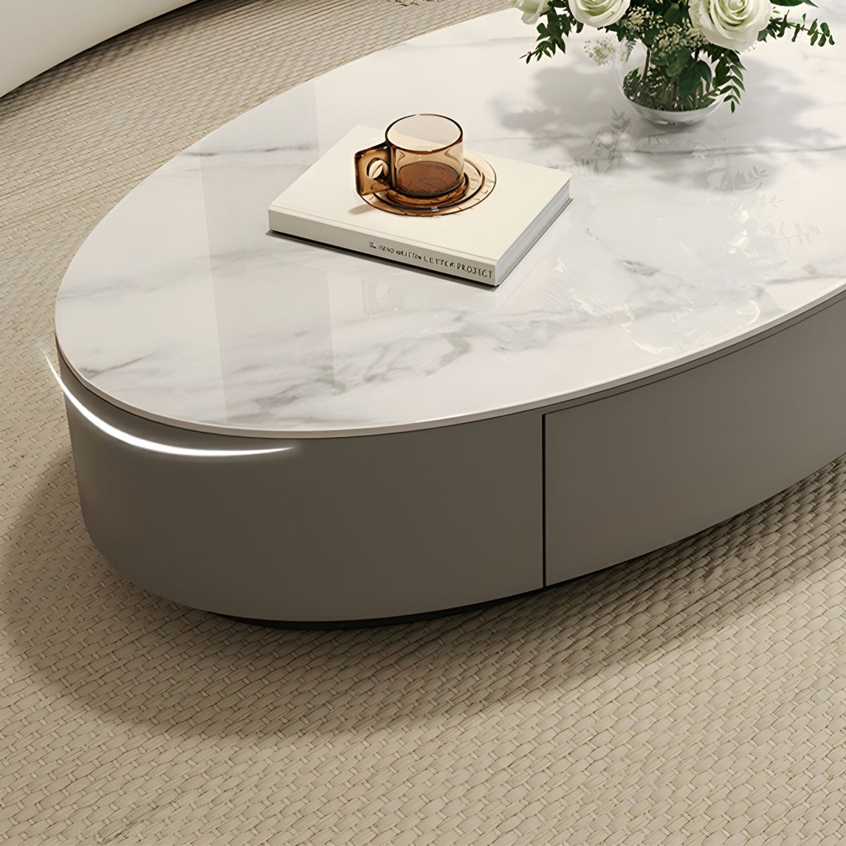 Oval Coffee Table