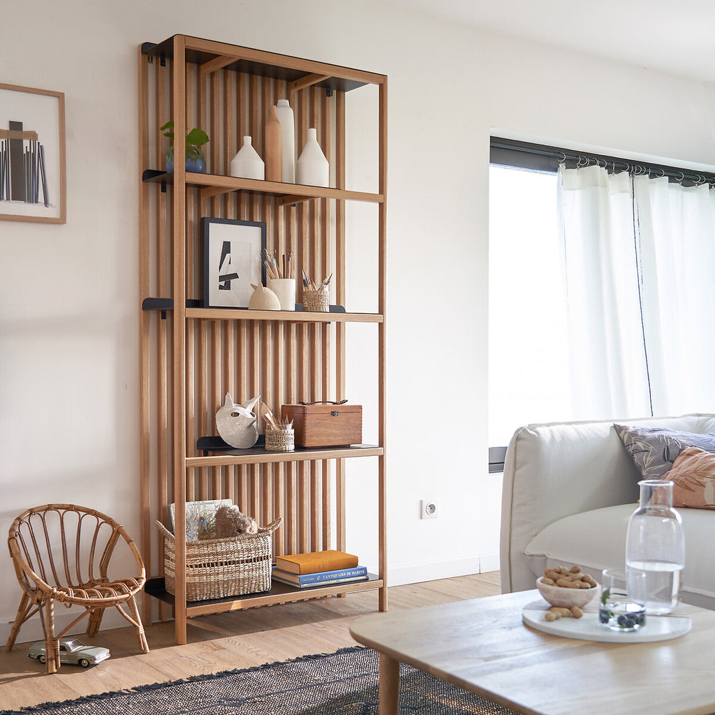 Jac solid wood Display Rack