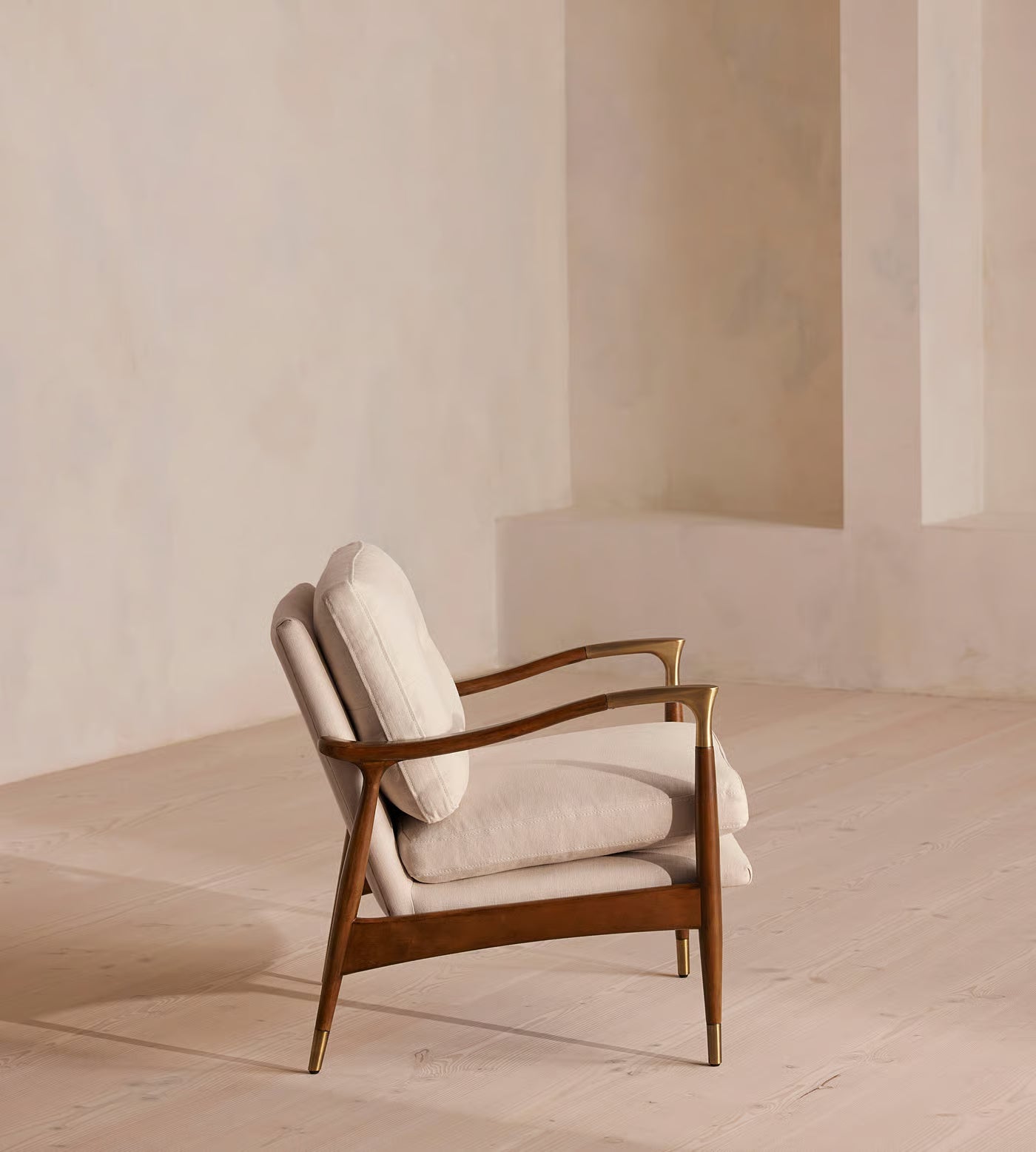 Theodore Armchair with footstool
