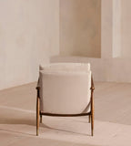 Theodore Armchair with footstool