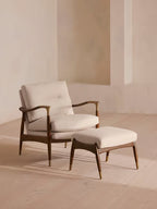 Theodore Armchair with footstool