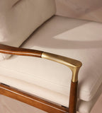 Theodore Armchair with footstool