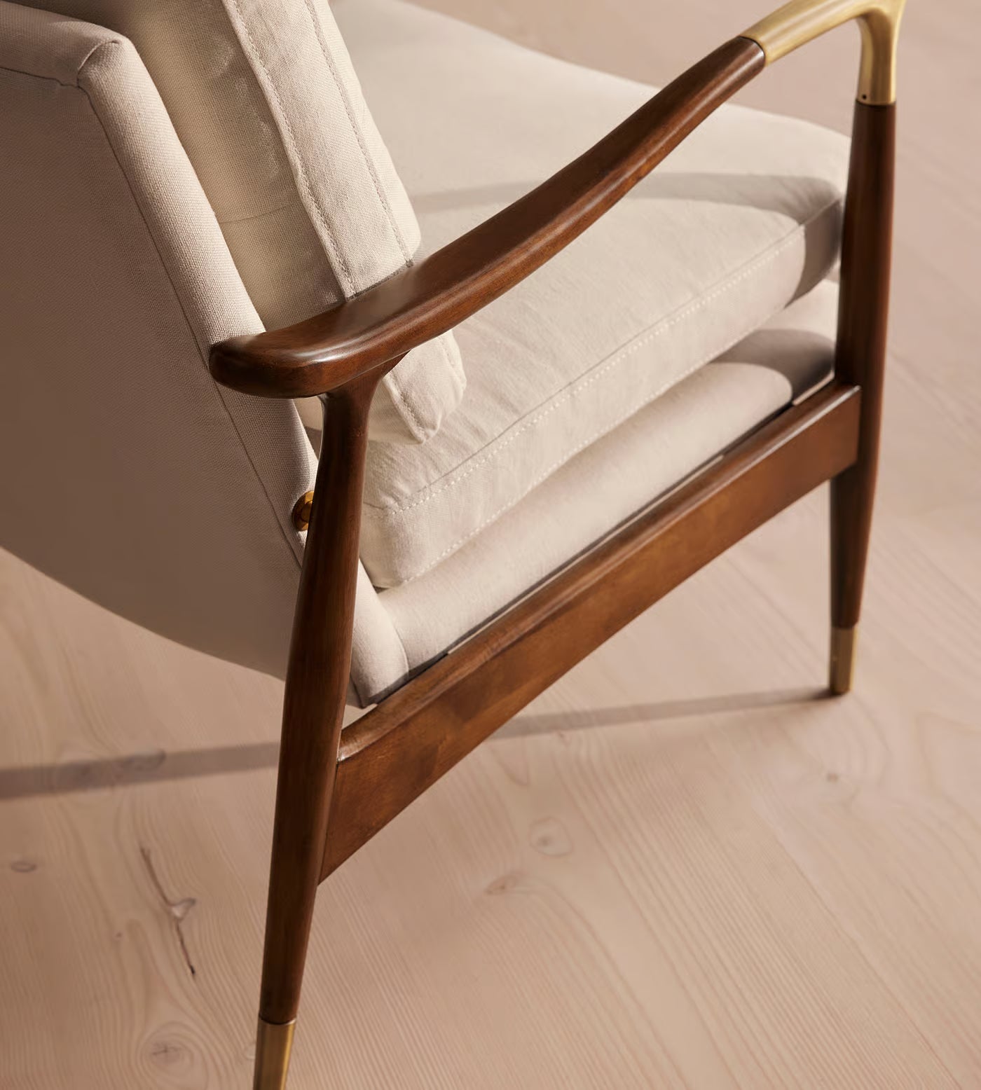 Theodore Armchair with footstool