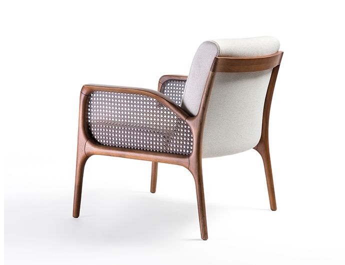 Ava Cane Lounge Chair