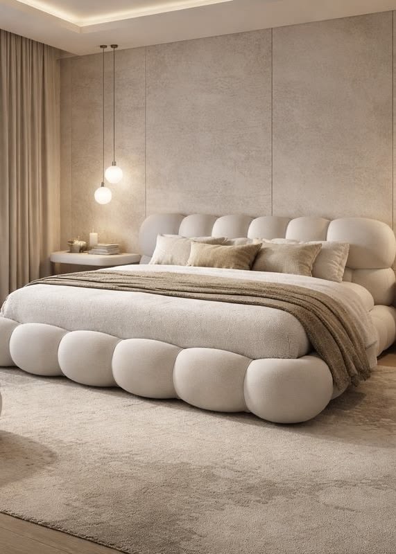 Round Bubble in Double Bed