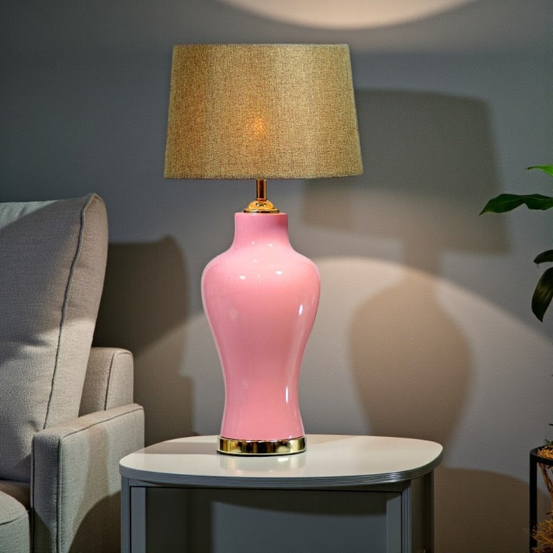 Banker’s Table Lamp Pair