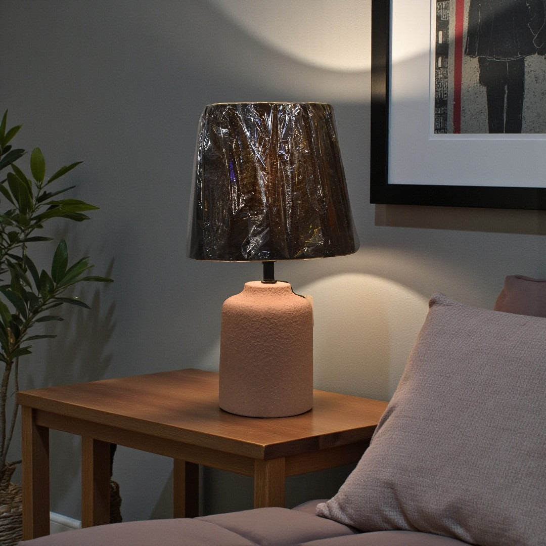 Silken Horizon Table Lamp Pair