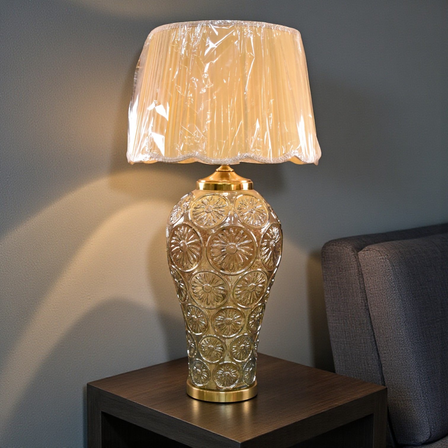 Wafa Rang Table Lamps Pair