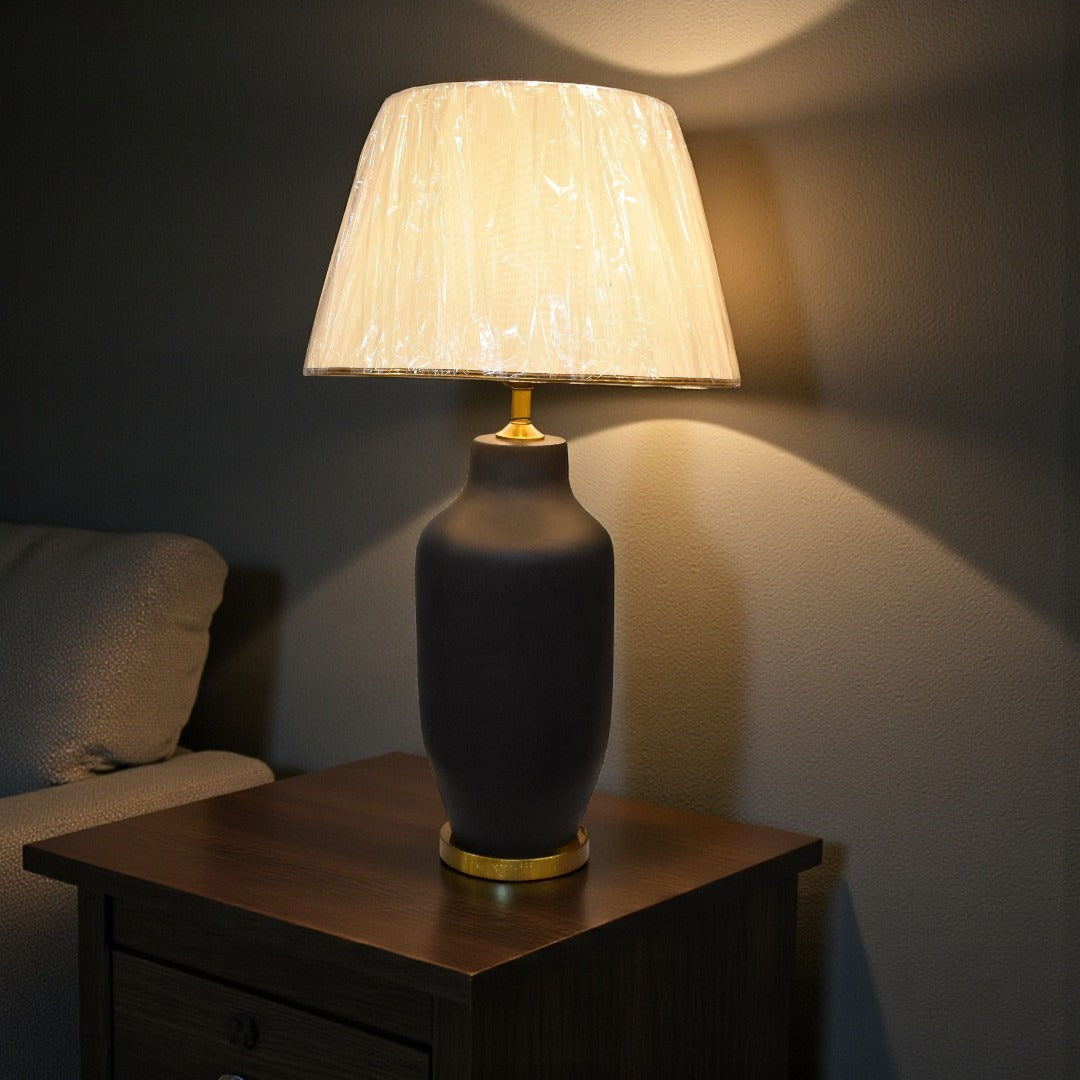 Warm Glow Table Lamp Pair