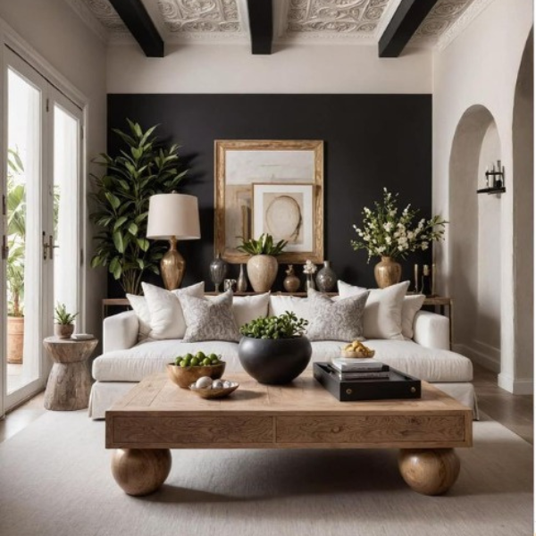 Savivy Wood Coffee Table