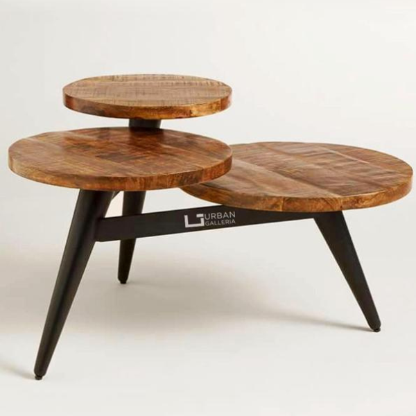 Trivia Round Coffee Table