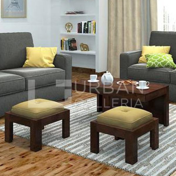 Conan Coffee Table with Stools