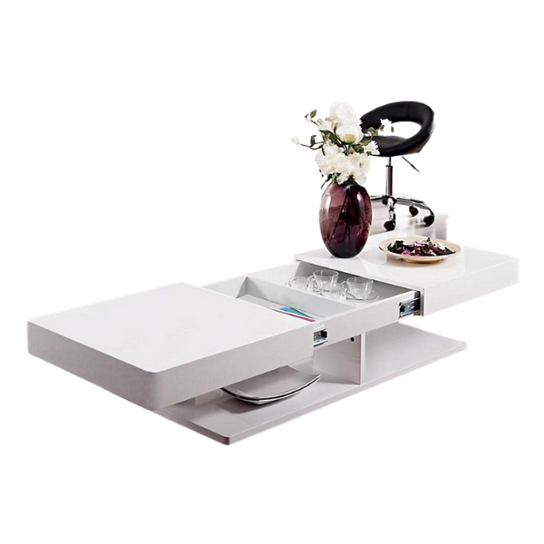 Koenig White Coffee Table