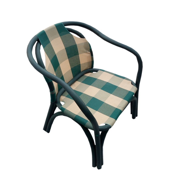 Faulkner Check Seating - Green