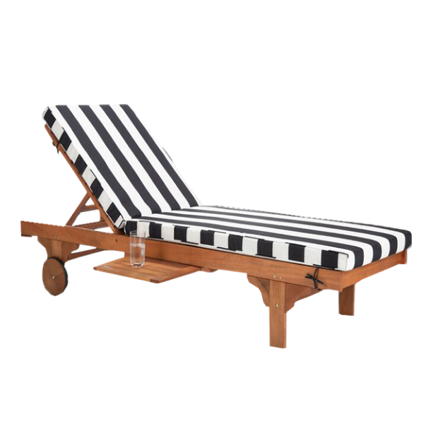 Zebra Lounge Chair in Yellow Pine