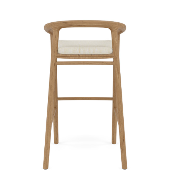 Charlotte Wooden Bar Stool