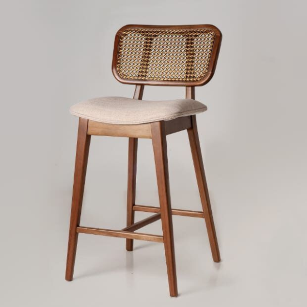 Margot Wooden Bar Stool