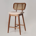 Margot Wooden Bar Stool