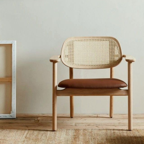 Fenric Cane Lounge Chair