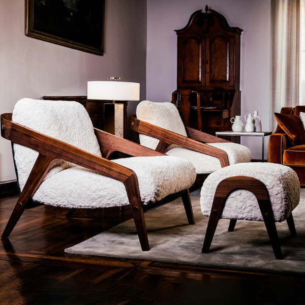 Auren Chair with Stool