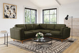 Xynder Sectional Sofa Leatheriate