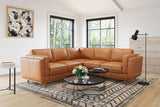 Xynder Sectional Sofa Leatheriate