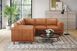 Xynder Sectional Sofa Leatheriate