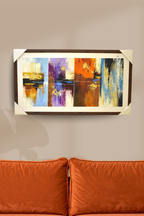 Fragmented Calm Oil Painting