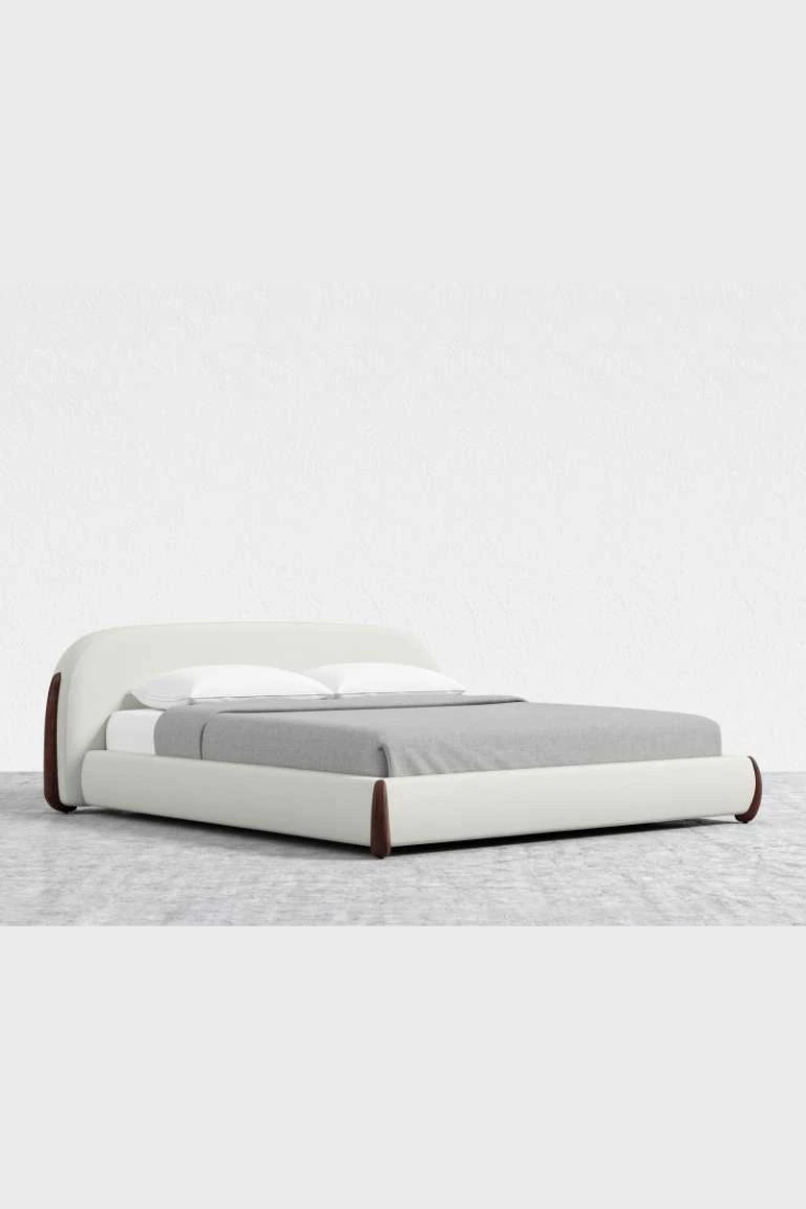 Sanaria Upholstered Double Bed