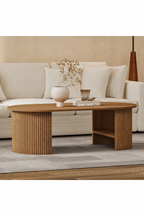 Obsidian center table