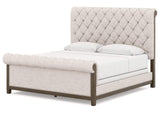 Keyline Upholstered Double Bed