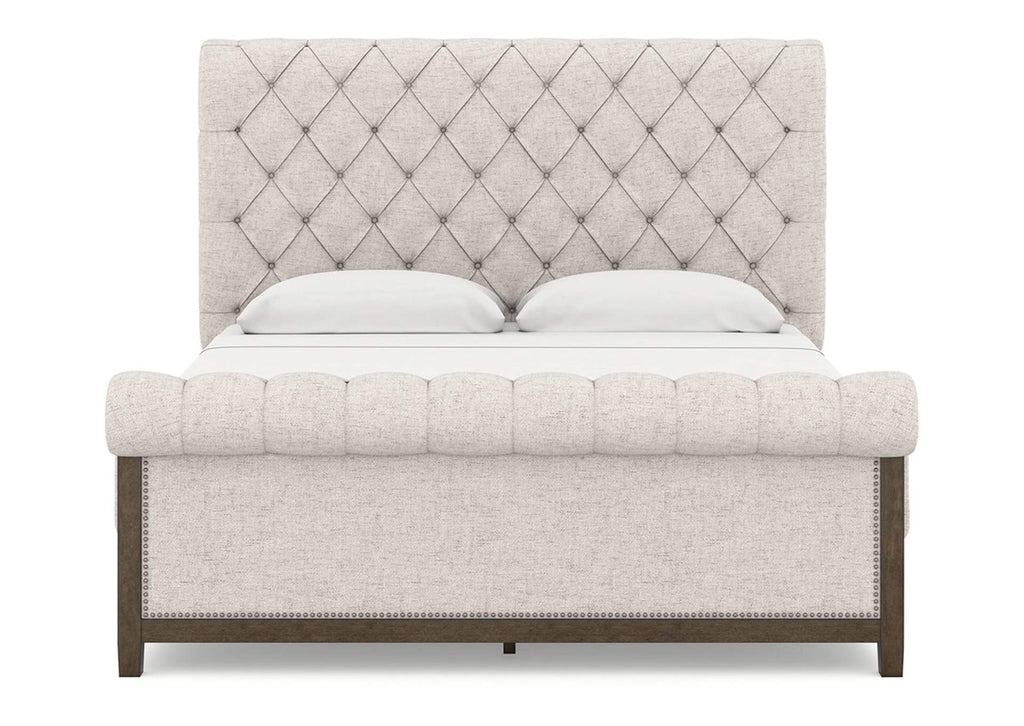 Keyline Upholstered Double Bed