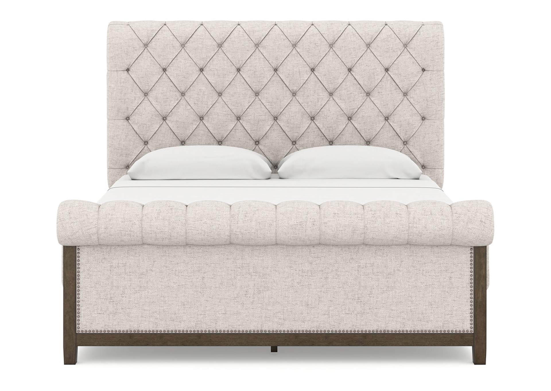 Keyline Upholstered Double Bed