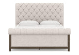 Keyline Upholstered Double Bed