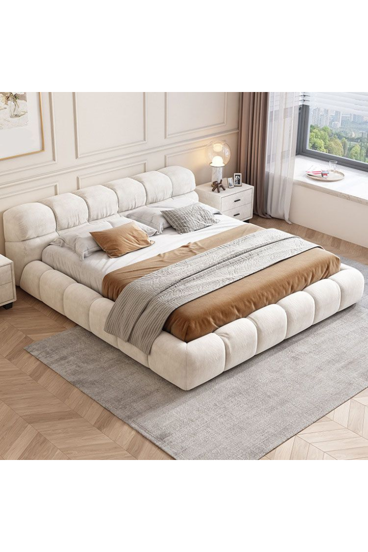 Arcadia Upholstered Double Bed
