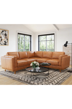 Xynder Sectional Sofa Leatheriate