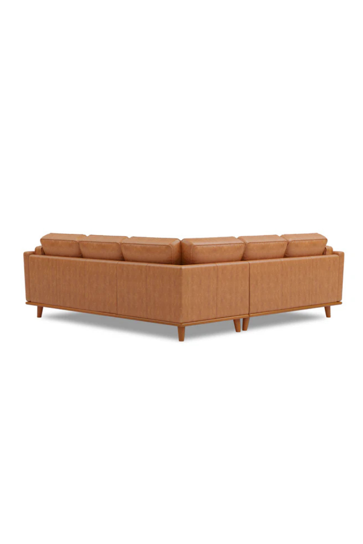 Xynder Sectional Sofa Leatheriate