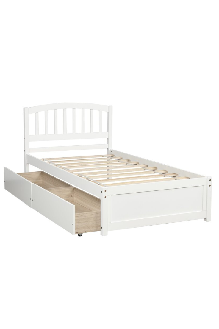 Aldrich Single Bed with Storage