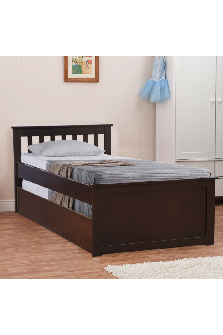 Fiona Single Bed with trundle underneath