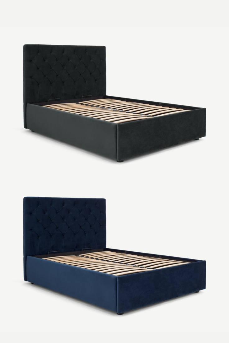 Fredson Upholstered Bed with Storage