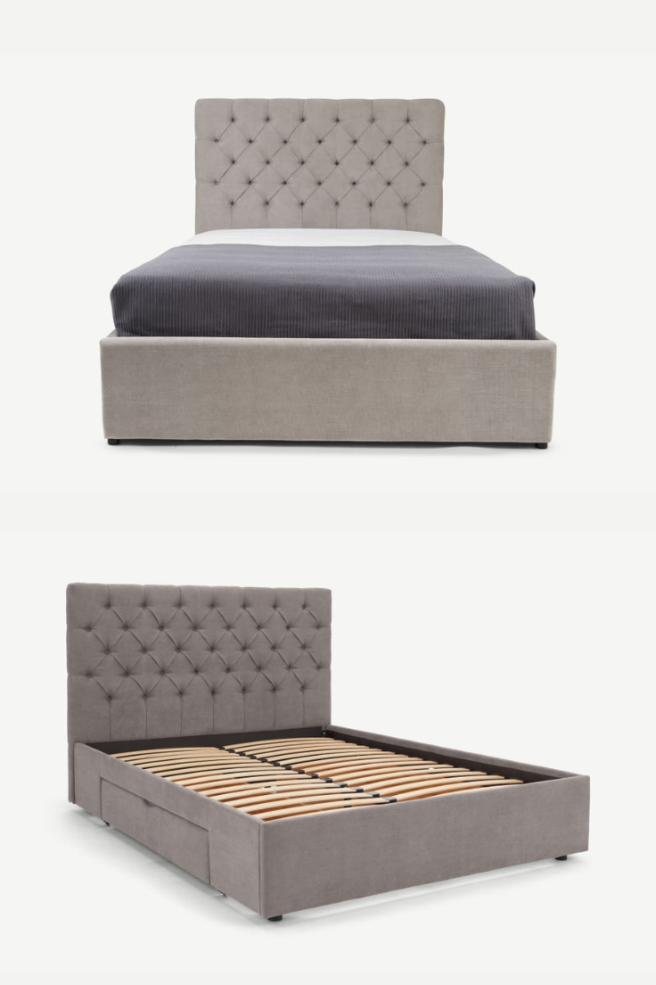 Fredson Upholstered Bed with Storage