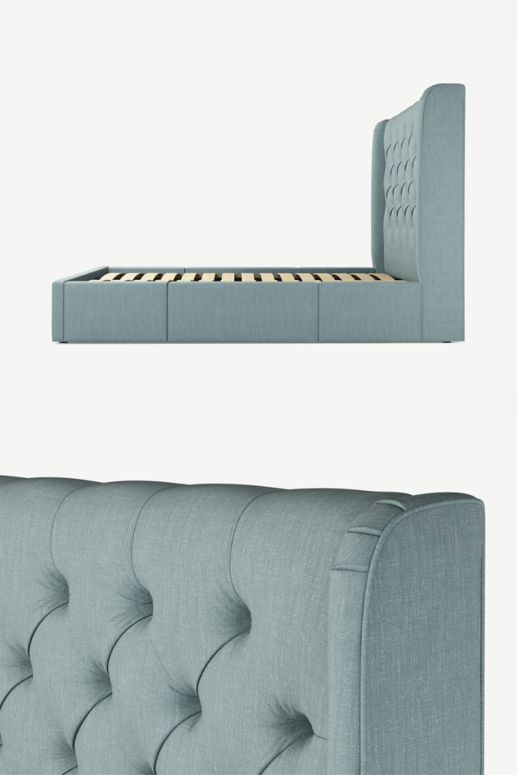 Alexandra Upholstered Bed with storage