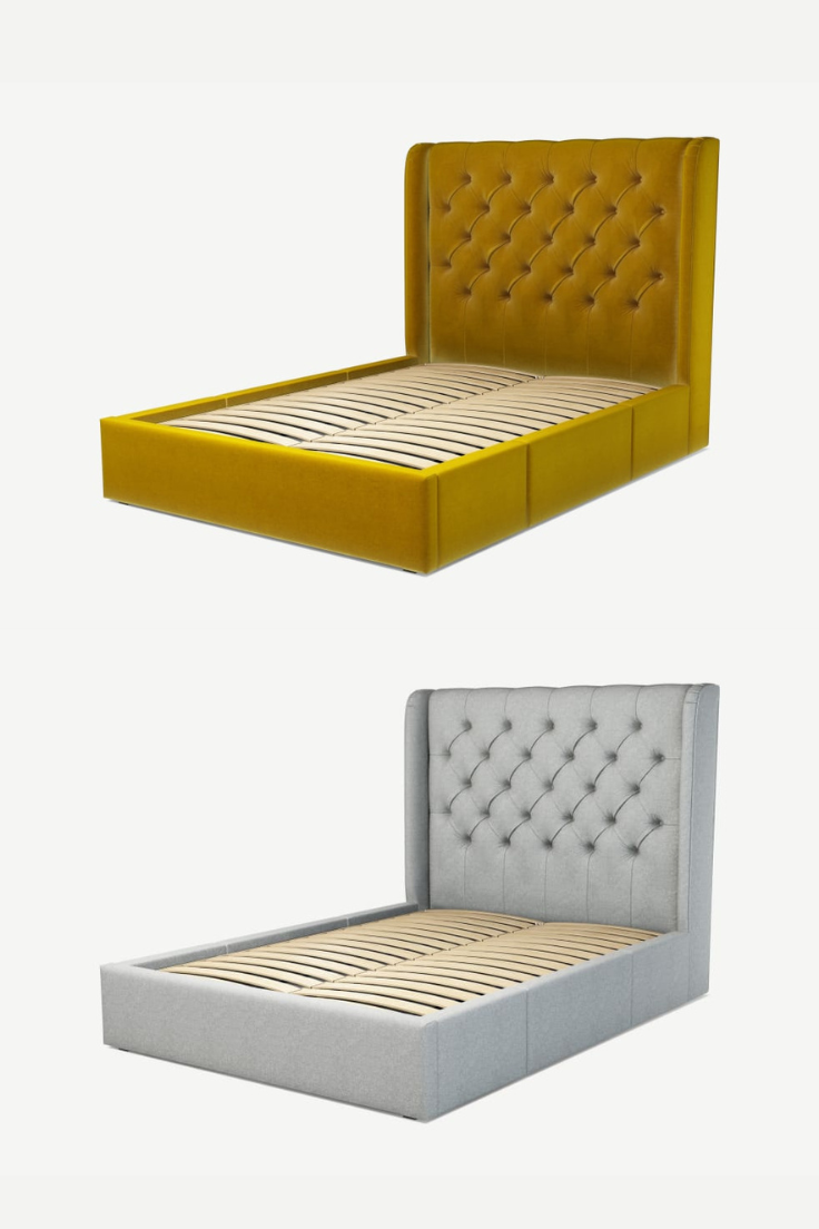 Alexandra Upholstered Bed with storage