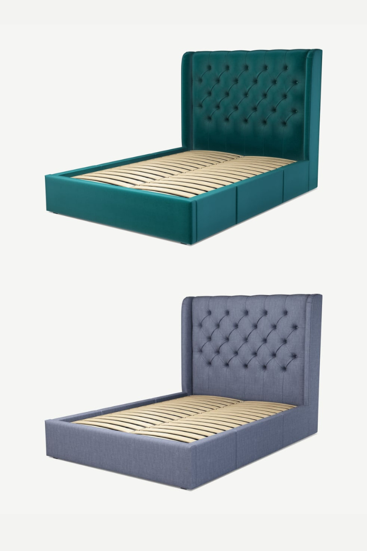 Alexandra Upholstered Bed with storage