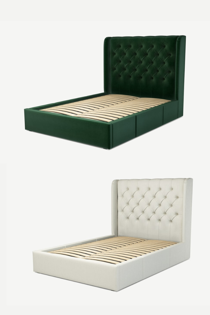 Alexandra Upholstered Bed with storage